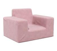 Canapé pour enfants Rose Peluche douce Rose G