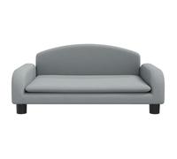 Canapé pour enfants - ZERODIS - LF044 - Gris clair - 70x45x30 cm - 1 place