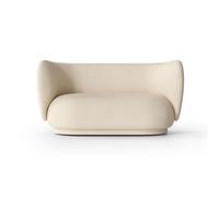 Ferm Living Canapé Rico 2 places Brushed offwhite
