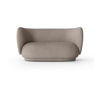 Ferm Living Canapé Rico 2 places Brushed warm grey