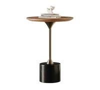 Canapé Table Basse Table d'appoint Ronde en Bois Nordique for Petit Appartement, Salon, Maison, canapé d'angle de Luxe léger