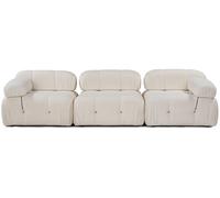 Canapé tissu Bubble 3 places bouclette 288 x 95 x h75