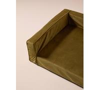 Canapé velours chien grand bronze TU