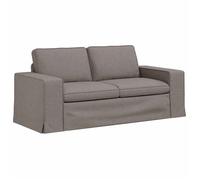 Canapé - VIDAXL - Moderne - Taupe - 182 x 80 x 82 cm - Cadre métal modulable