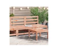 vidaXL Canapés de jardin sans accoudoirs 2 pcs – bois massif douglas 70x70x67 cm
