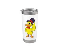 Canard Gentleman Haut-de-forme Gobelet isotherme en acier inoxydable double paroi