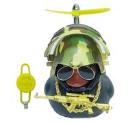 Canards de voiture pour tableau de bord, cloche de vélo Cool Glasses Canard