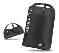 CANBOX Sac à linge sale de voyage compressible, imperméable et gain de place - Sac de rangement pour vêtements mouillés, anti-odeurs, idéal pour le camping, la natation, le yoga et la salle de sport
