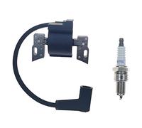 Cancanle 593872 799582 798534 Bobine d'allumage avec Bougie d'allumage pour Briggs & Stratton 08P502 09P602 09P702 Anker Magneto Tondeuse à Gazon