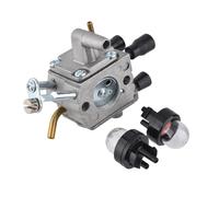 Cancanle Carburateur avec pompe d'ampoule d'amorçage pour Stihl FS400 FS450 FS480 Souffleur de débroussailleuse Craftsman Débroussailleuse # 4128 120 0607/0651 ZAMA C1Q-S154