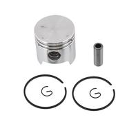Cancanle Ensemble de Piston 34mm avec Segments, Goupille et Circlips pour Stihl BG45 BG46 FS38 FS45 FS55 HS45 HS81 Souffleur à Feuilles