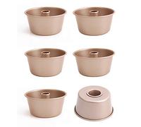 CANDeal 6x Moule à Savarin, Moule à Ciambella, Revêtement Antiadhésif, 10cm
