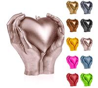Candellana Hand Love Edition Bougie - Bougie pour la St Valentin - Bougies de St Valentin - Idée Cadeau - Bougie Coeur - Décoration Romantique - Bougies d'amour - Cadeau Artisanal