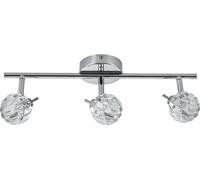 Candellux Bombola plafonnier 3x40 W chrome-cristal 93-70302