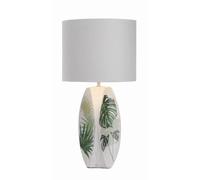 Candellux Palma lampe de table 1x60 W blanc-vert 41-79978
