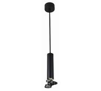Candellux Plafonnier spot cylindre - Noir