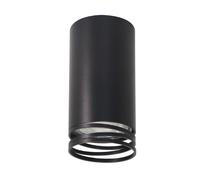 Candellux Plafonnier tube Tuba - Noir