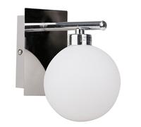 Candellux Raisa applique murale 1x40 W blanc-chrome 21-01375