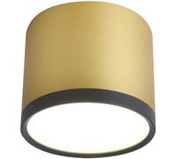 Candellux Tuba plafonnier 1x9 W noir-doré 2275956