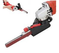 Candeon Mini adaptateur de ponceuse à bande - Meuleuse d'angle vers convertisseur de ponceuse à bande avec adaptateur de tête de ponçage