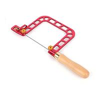 Candeon Scie à Chantourner Manuelle, 3 Pouces Mini Scie Sauteuse Scie à Fil à Découper Coping Saw Scie à Main En Scie à Découper Scie Perçante Pour La Coupe Du Bois Et Du Métal, Du Jade