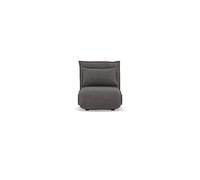 Bestmobilier Banquette clic-clac 1 place - Gris foncé