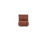Best mobilier - Banquette clic-clac 1 place Candice - Velours côtelé - Terracotta