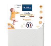 Matelas Bébé Essentiel - Confort Traditionnel Blanc 70X140