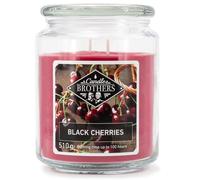 Candle-Brothers Bougie parfumée, Bougie en Verre, 2 mèches, 510 g, 100 h de Combustion, Bougie d'ambiance