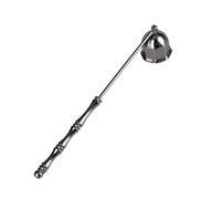Candle Extinguisher Snuffer - 50g Vintage Bell Shaped Long Handle, Dustproof Candle Snuffer Stainless Steel For Indoor Outdoor Home Kitchen Hôtel Camping Birthday Holiday Party