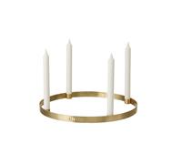 Candle Holder Circle bougeoir grand laiton Ferm Living OFFRE SPECIALE - 5704723001874