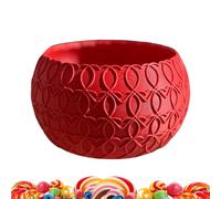 Candy Bowls - Décoration de vase de la Saint-Valentin | en forme de cœur imprimé en 3D, bol de service à motif de cœur, charmant ornement de salon de maison élégant centre de table de fête de