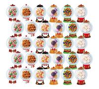 Candy Dome Lot de 36 cartes de Noël festives | Carte de Noël pour enfants, garçons, filles, étudiants, anniversaire, fête, maison, école