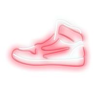 Candyshock LED Décorative Basket - Néon LED sur Plexi, Fixation Murale Incluse -Rouge