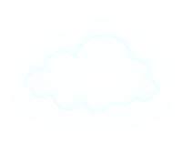 Candyshock LED Décorative Nuage - Néon LED sur Plexi, USB-A, Fixation Murale Incluse -Blanc