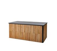 Cane-line Boîte de rangement Combine pour coussins Teck. Lava grey. grand