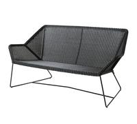 Cane-line Canapé Breeze weave 2 places Black