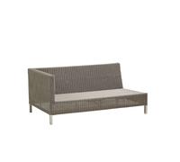 Cane-line Canapé modulaire Connect Canapé 2 places taupe. à droite