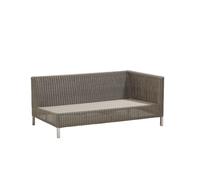 Cane-line Canapé modulaire Connect Canapé 2 places taupe. gauche