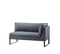 Cane-line Canapé modulaire Flex Grey. gauche. in oussins
