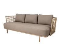 Cane-line Canapé Sense weave 3 places AirTouch taupe