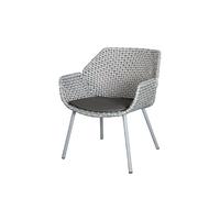 Cane-line Coussin pour fauteuil lounge Vibe Cane-Line Natté black