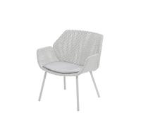 Cane-line Coussin pour fauteuil lounge Vibe Cane-Line Natté light grey
