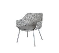 Cane-line Coussin pour fauteuil lounge Vibe Cane-Line wove dark grey