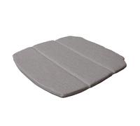 Cane-line Coussins d’assise pour fauteuil empilable Breeze gris, Designer Christina Strand, Nils Hvass, 49x2x47 cm