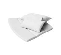 Cane-line Coussins pour fauteuil lounge Breeze dossier haut Cane-line Natté white