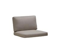 Cane-line Ensemble de coussins Connect pour fauteuil lounge / module simple Cane-line Natté taupe