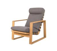 Cane-line Fauteuil Endless Soft Highback Cane-Line airtouch grey. teak