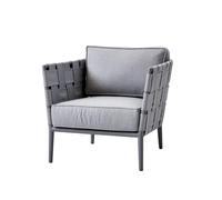 Cane-line Fauteuil lounge Conic Light grey. in oussins