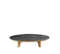 Cane-line Table basse Aspect Fossil black-teak. ceramic
